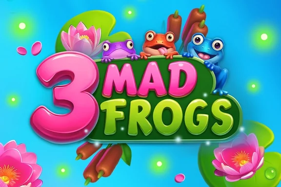 Capa do slot 3 Mad Frogs