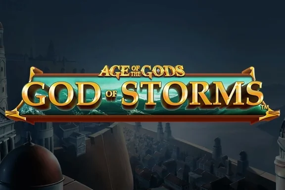 Capa do slot Age of the Gods: God of Storms