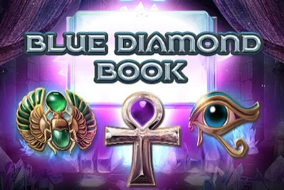 Capa do slot Blue Diamond Book